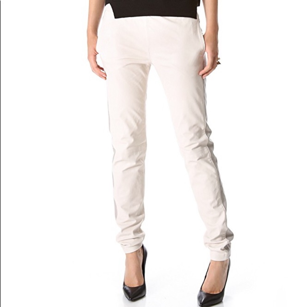 J Brand Masako leather pants